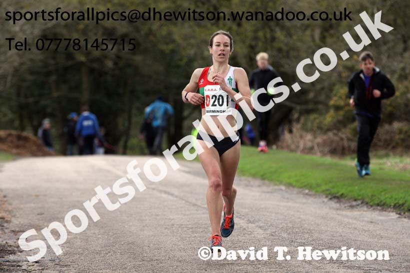 Senior womens English National 6 Stage Road Relay, 2016 English National 12 and 6 Stage Road Relays, Sutton Coldfield, Birmingham. Photo: David T. Hewitson/Sports for All Pics